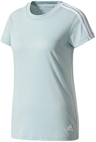 POLERA 3 FRANJAS ESSENTIALS CELESTE MUJER (BR2460)