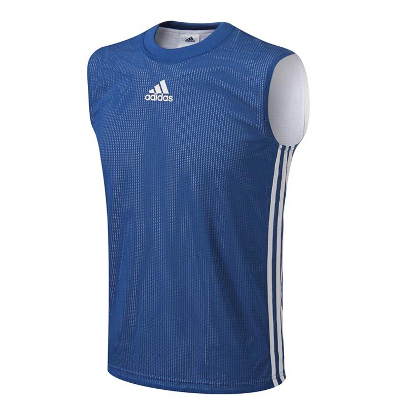Polera ADIDAS Azul y Blanca Baller Reversibles (BK0058)
